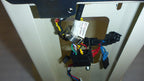 2022 HANDICARE STAIR LIFT FOOTREST USED GOOD CONDITION AS PHOTO CABLE CUT
