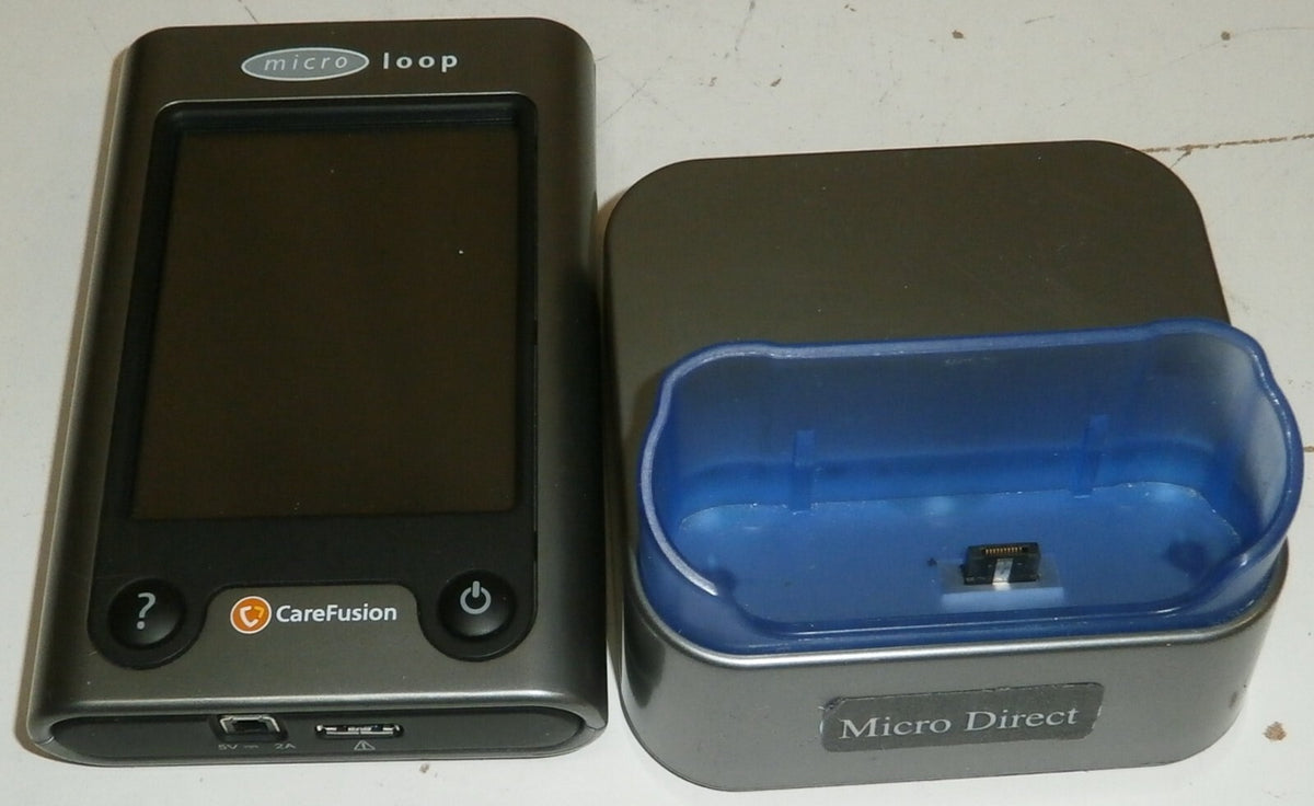 Carefusion Viasys Vyaire Microloop Spirometer ML3535 w/ Adapter & Accessories