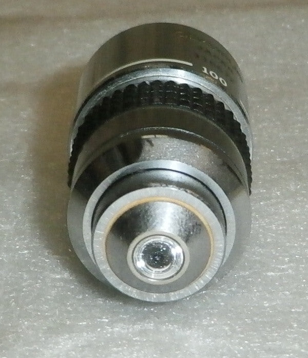 Olympus SPlan 100X 1.25 Oil 160/0.17 116672 Microscope Objective