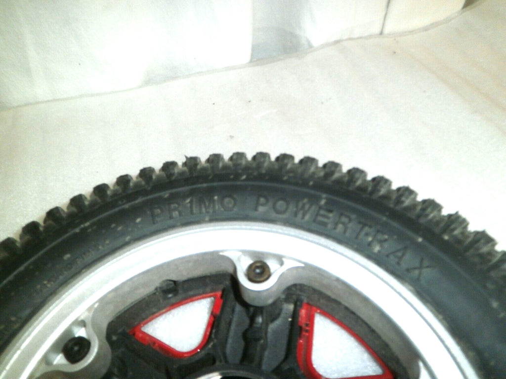 LOT OF 2 3.00-8 Primo POWER TRAX WHEELS SOLID INVACARE TDX-SPII 2022 WHEELCHAIR