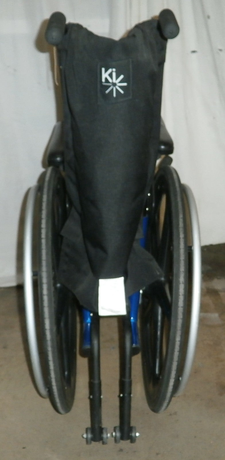 KI MOBILITY CATALYST C4 WHEELCHAIR FOLDED SEAT W 16" VERY GOOD CONDITION COPLETE
