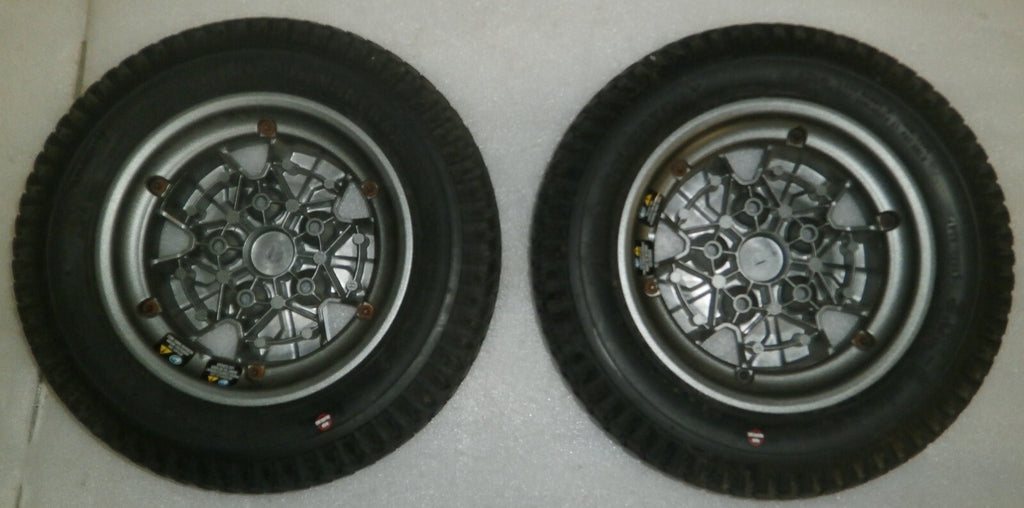 Lot of 2 POWER WHEELCHAIR WHEELS PRIMO QUANTUM EDGE 2.0 POWERTRAX 3.00-8