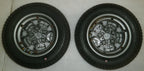 Lot of 2 POWER WHEELCHAIR WHEELS PRIMO QUANTUM EDGE 2.0 POWERTRAX 3.00-8