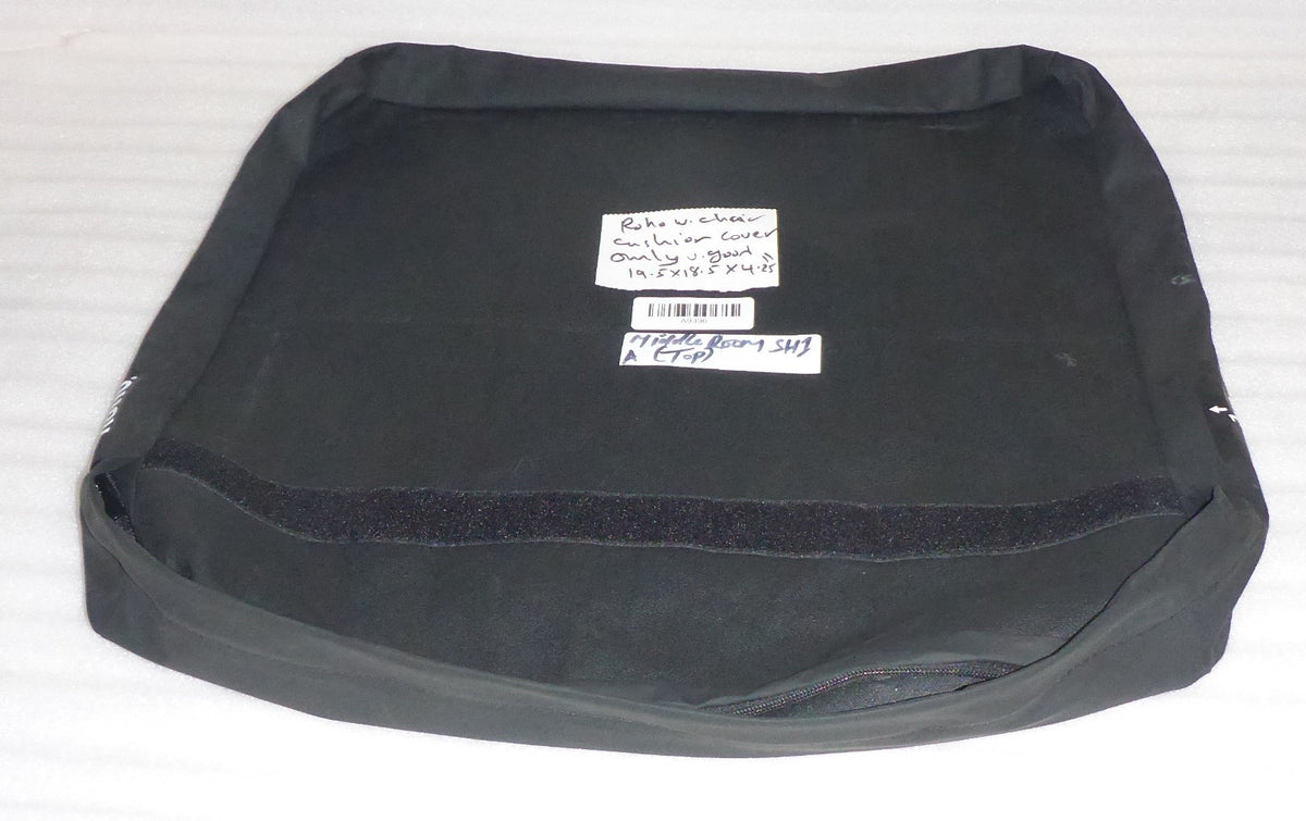 ROHO WHEELCHAIR CUSHION COVER ONLY 19.5X18.5X4.25 USED VERY GOOD CONDITION