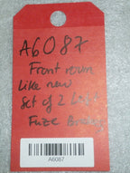 Set of 2 Wheelchair 6668-PDGR Fuze Brakes Push 15 DEG use 18125 Left