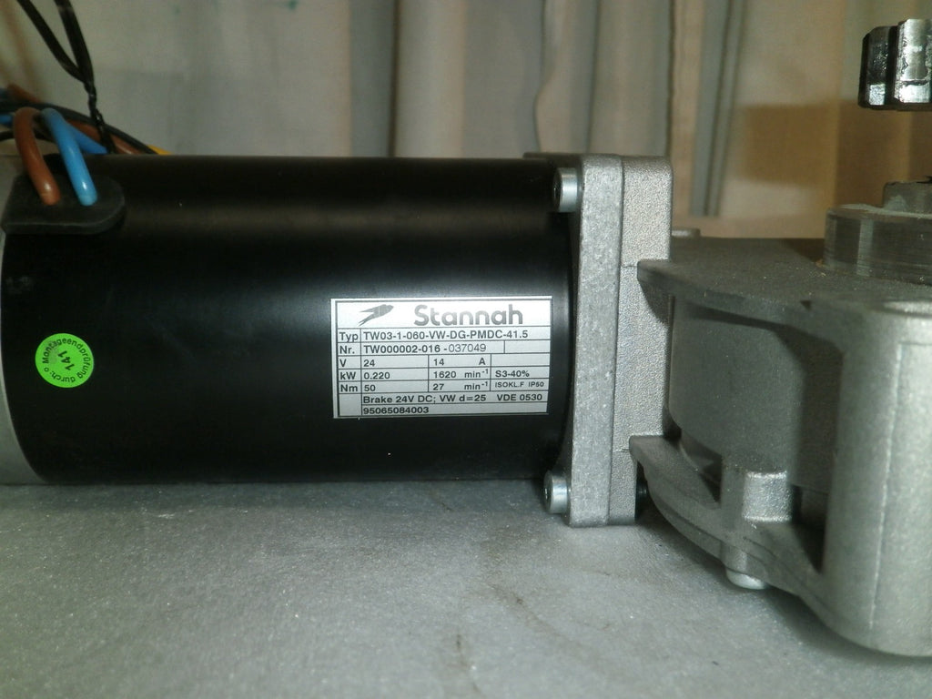 STANNAH STAIRLIFT MOTOR TYPE TW03-1-060-VW-DG PMDC-415 USED GOOD CONDITION
