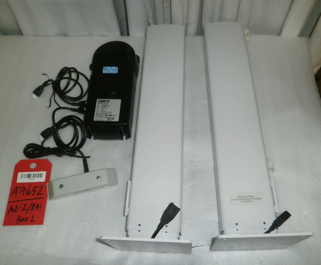 LINAK LIFTING COLUMN DL40047-LINAK CONTROL BOX CBD4-U023 AND LINAK CONTROL