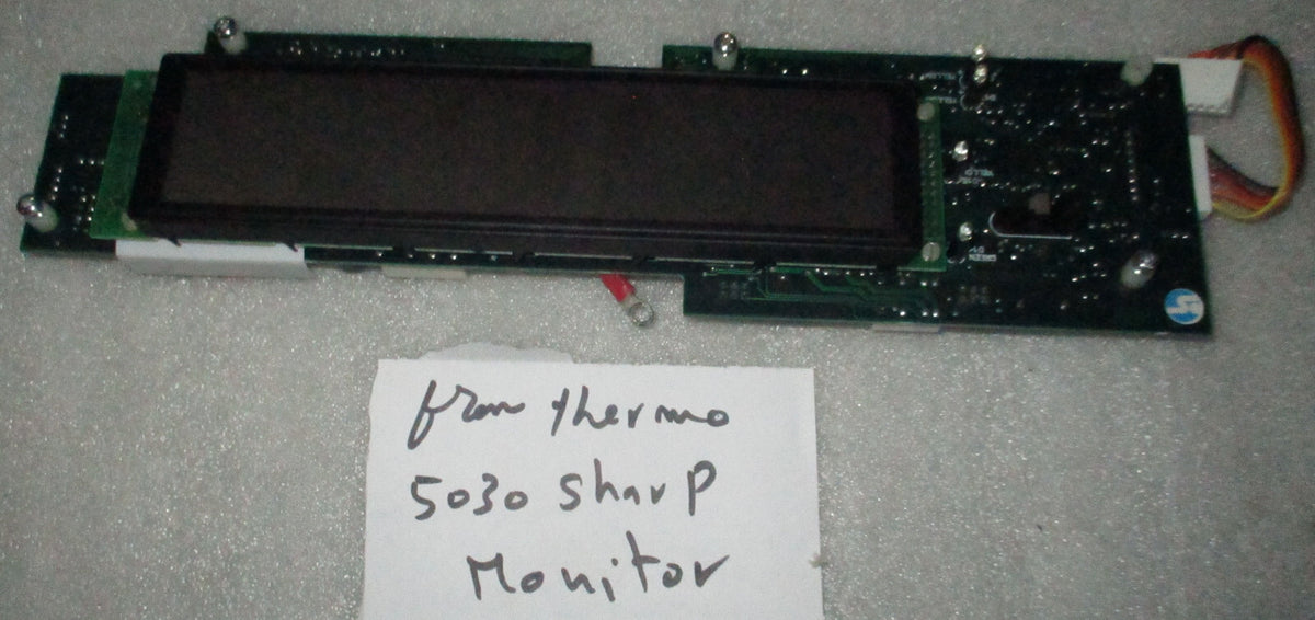 SCREEN AND PCB BOARD 6000EL0002 ISSUE 4 FROM THERMO 5030 SHARP MONITOR