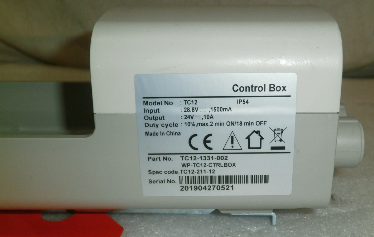 Floor Lift Main Control Box TC12-1331-002 With Function Board Perfect Condition