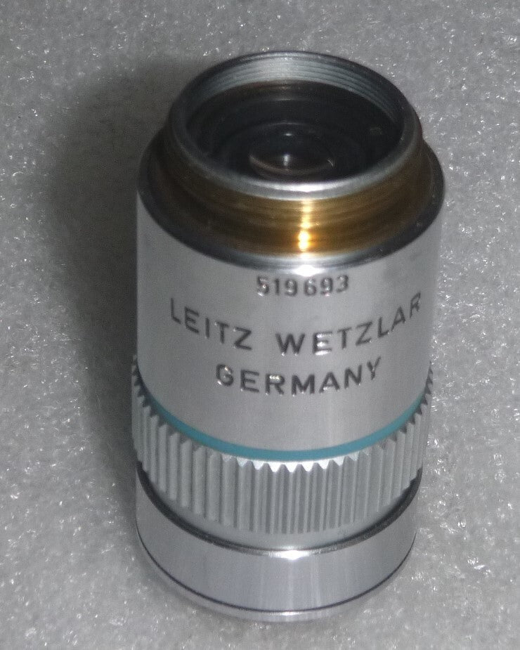 Leitz Wetzlar Germany 519693/ 160/- NPL Fluotar 50/1.00 OEL - Microscope lens