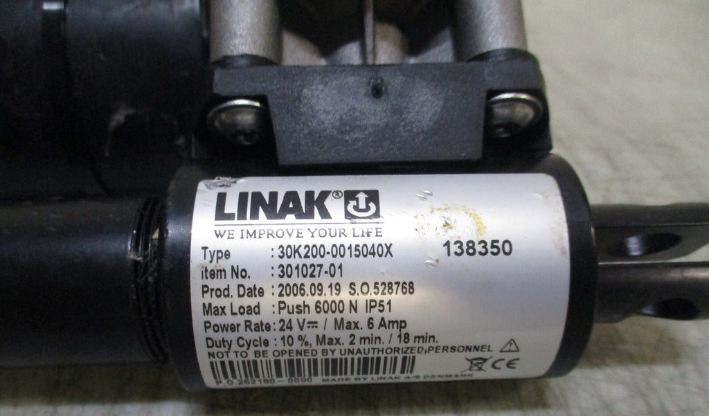LINAK ACTUATOR 30K200-0015040X 301027