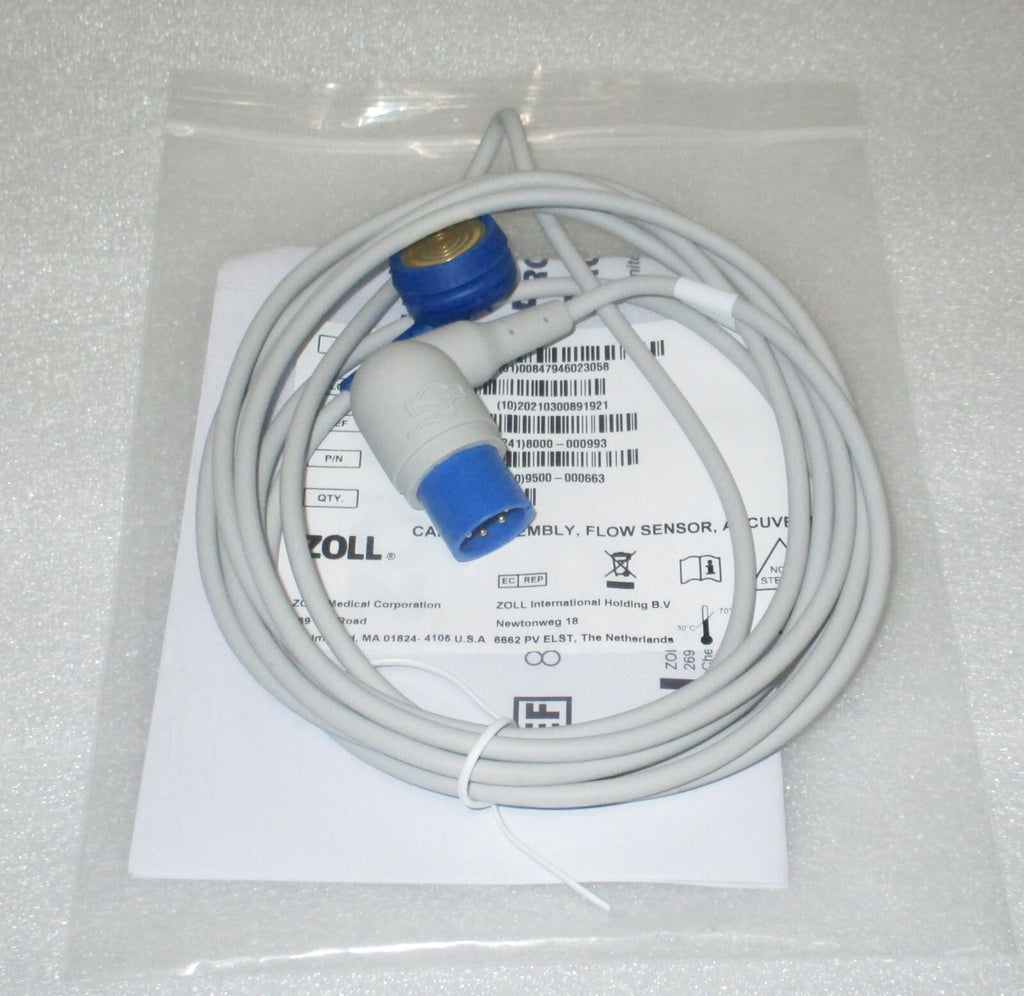Zoll AccuVent BVM Sensor Cable Assembly for X-Series Advanced 8000-000993