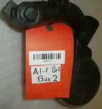 LOT OF TWO REAR CASTERS WHEELS ASSEMBLY W/ SUSPENSION SHOCK from QUANTUM Q6