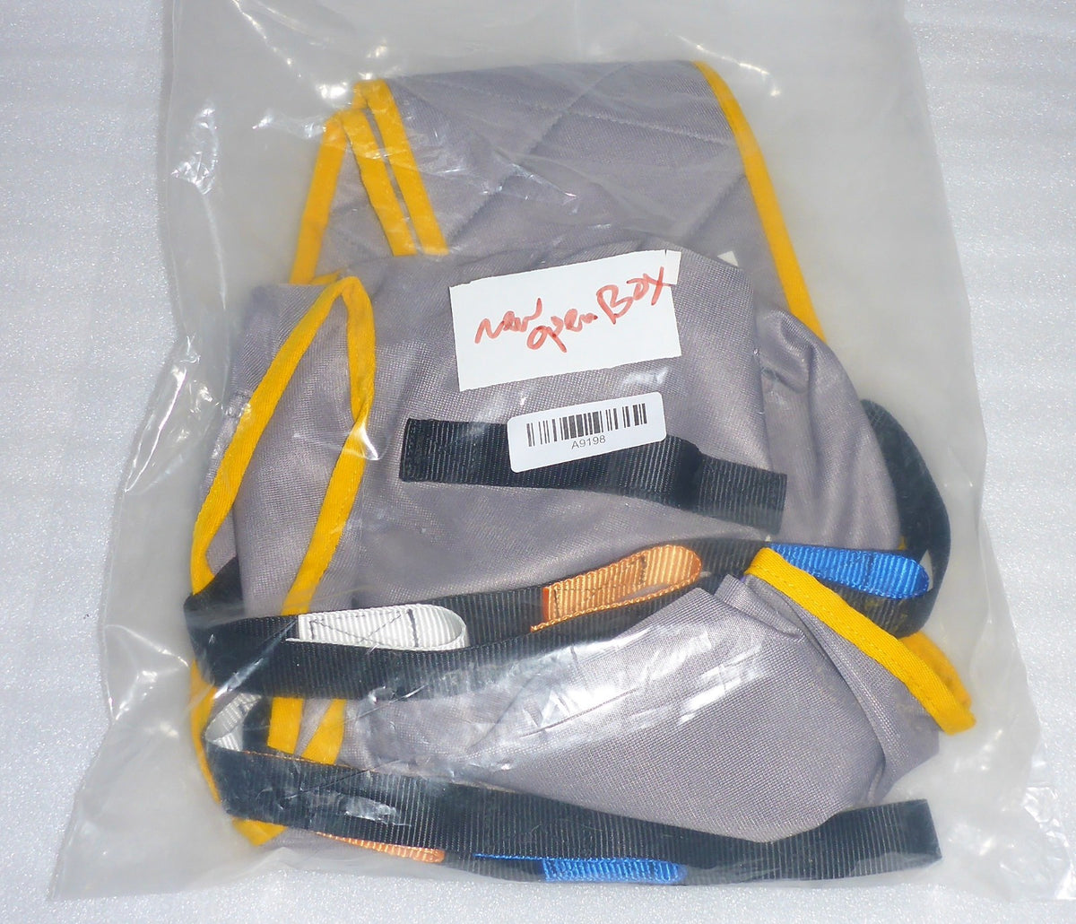 HOYER QUICKFIT PADDED PATIENT SLING LOOP STYLE OPEN BOX MEDIUM SIZE
