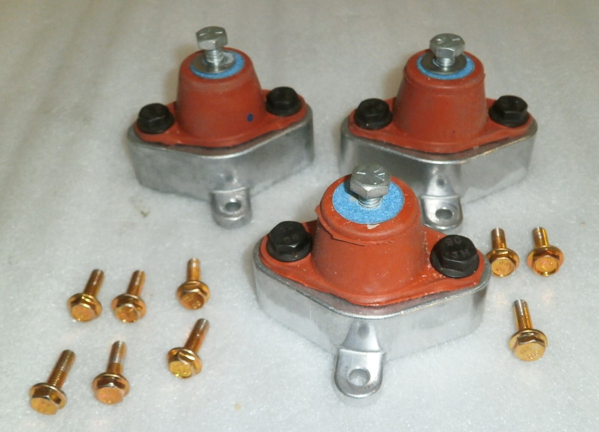 Set of 3 Beckman Allegra X-15R Centrifuge Motor Supports Part 392914