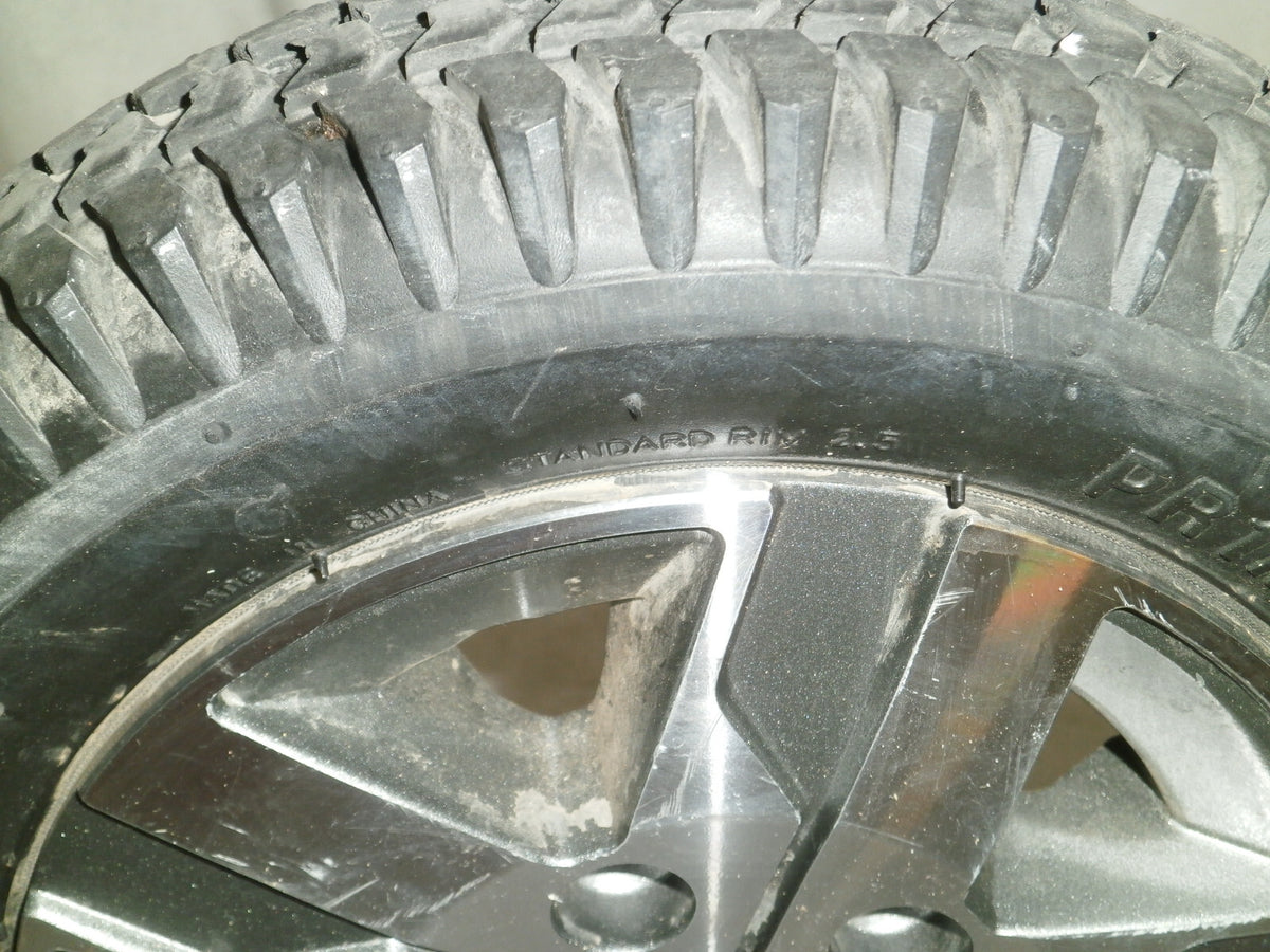 LOT OF 2 3.00-8 Primo Powertrax WHEELS SOLID FROM QUANTUM EDGE 2.0