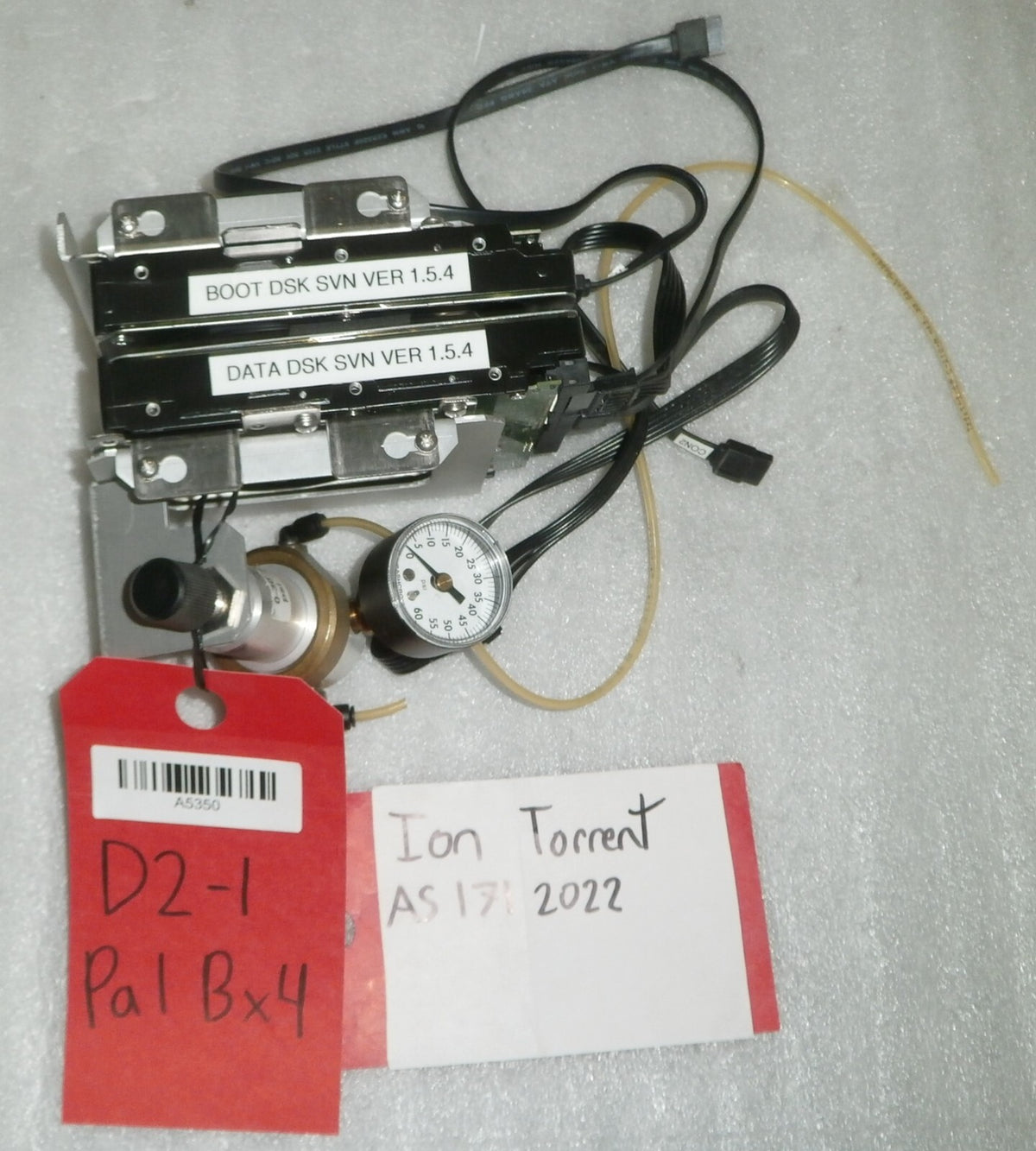 ION TORRENT AS1712022 PART DATA/BOOT DSK SVN VER 1.5.4 W/ PORTER PRESSURE 8310