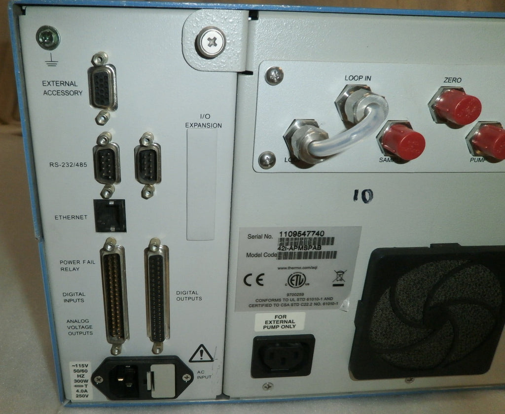 THERMO SCIENTIFIC 42i NO-NO2-NOx Gas ANALYZER