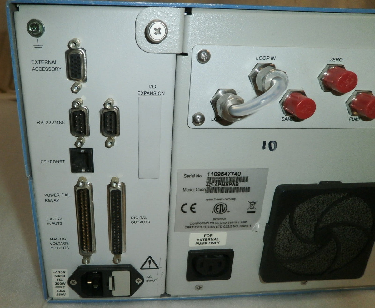 THERMO SCIENTIFIC 42i NO-NO2-NOx Gas ANALYZER