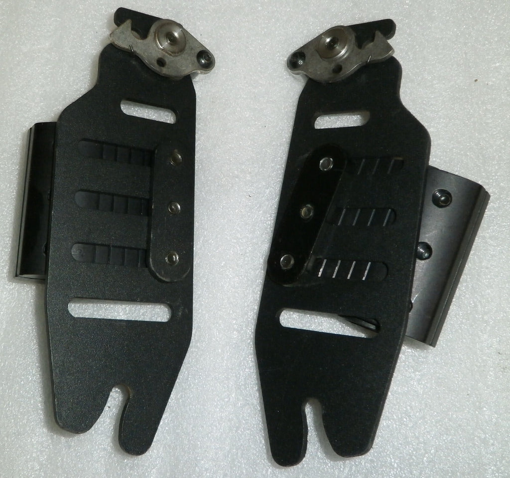 SET OF 2 Future Mobility WHEELCHAIR BACK SUPPORT BRACKET GOOD AS PICTURE