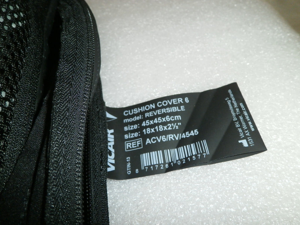 VICAIR O2 Adjuster 6 WHEELCHAIR CUSHION 18 X 18 X 2.5 INCH WITH COVER
