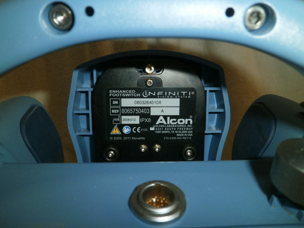 ALCON INFINITI ENHANCED FOOTSWITCH 8065750403A Foot Pedal VISION SYSTEM