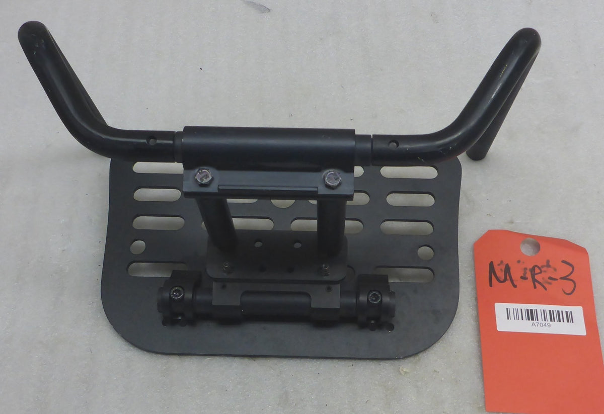 WHEELCHAIR FOOTREST DISTANCE BETWEEN PIPES 13 INCH DIAMETER OF PIPE