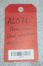 Wheel Locks Wheelchair Long Hand Brake Pull Push Assembly Pair Left Right