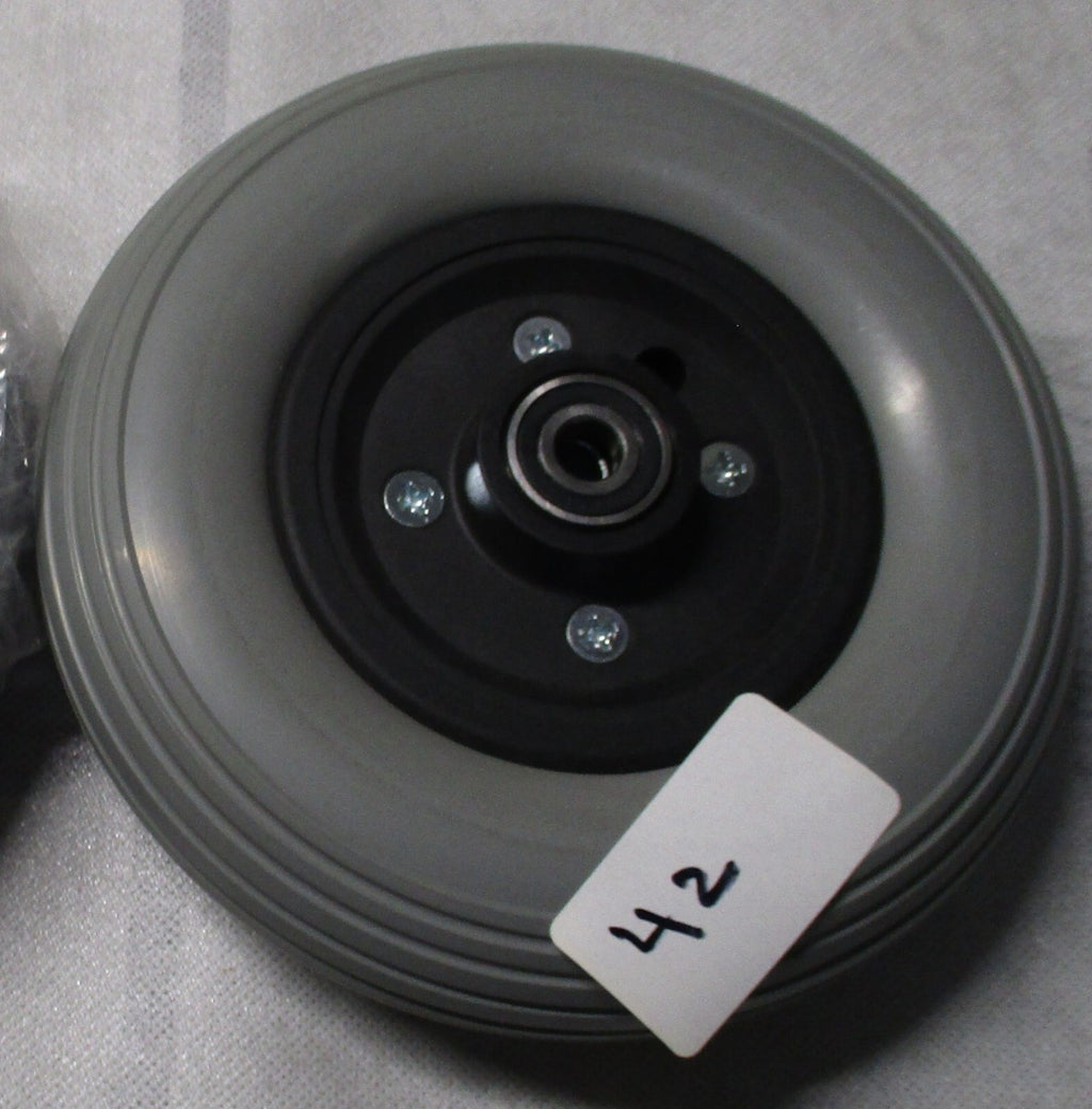 SET OF 2 PRIDE WHEELS WHLASMB1112 WHEEL ASSY CASTER 200 X 50, W608ZZ BEARING SLE