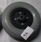 SET OF 2 PRIDE WHEELS WHLASMB1112 WHEEL ASSY CASTER 200 X 50, W608ZZ BEARING SLE