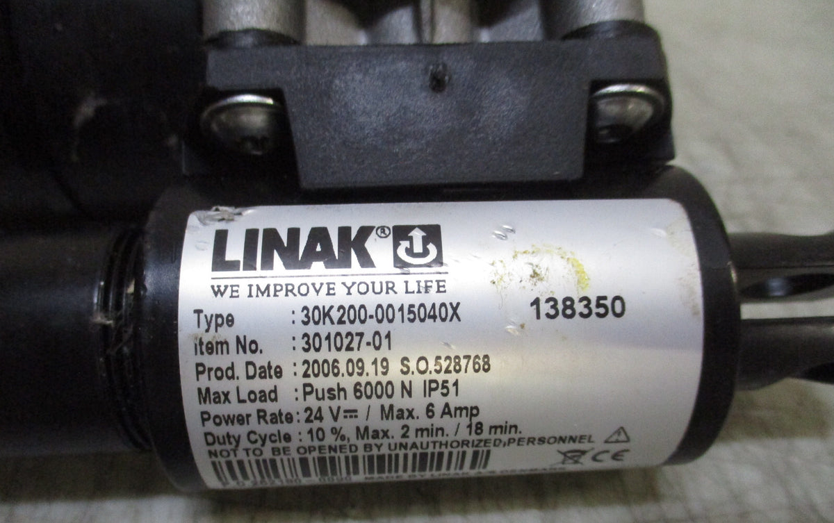 LINAK ACTUATOR 30K200-0015040X 301027