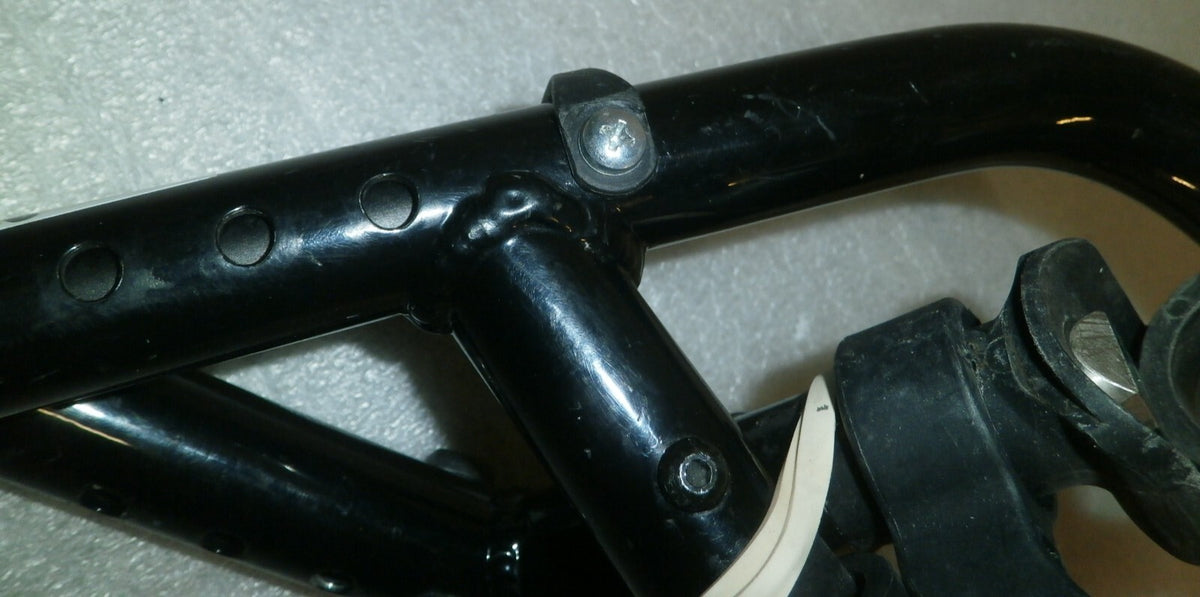 SET OF 2 WHEELCHAIR FOOT REST FRAMES DIMENSION AS PHOTO