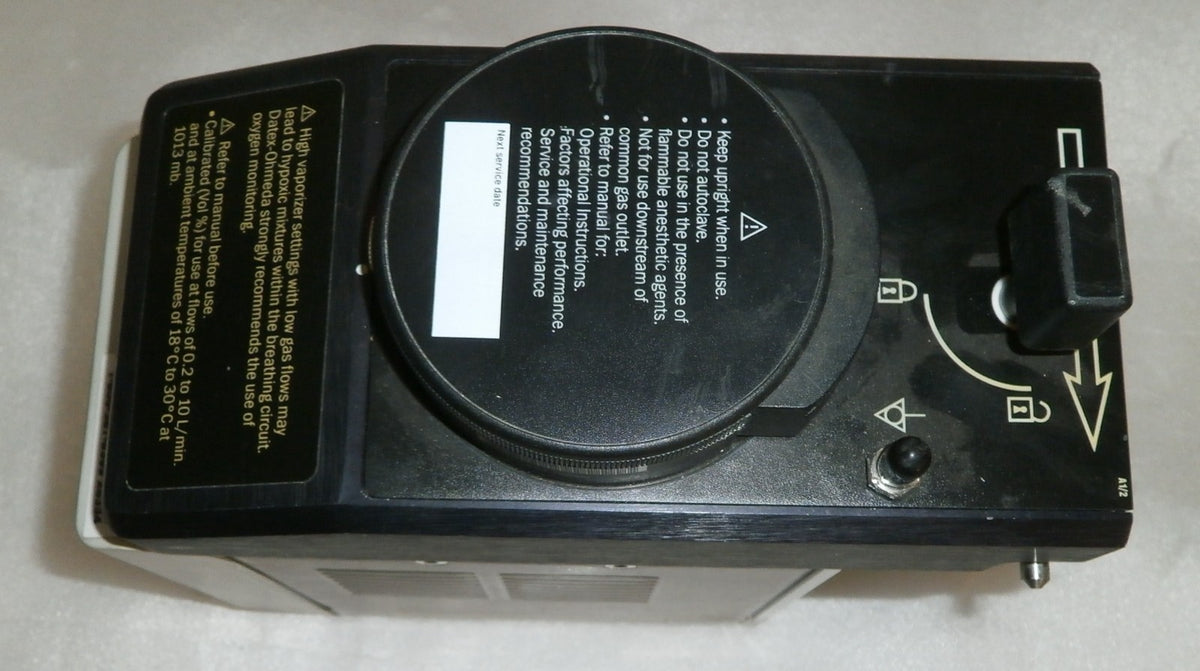 Datex Ohmeda Tec 6 Plus Desflurane from Anesthesia Machine
