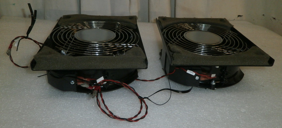 QUANTITY OF 2 VENTILATION FAN E6MPAPST 6424M 24VOLT V GOOD WORKING CONDITION