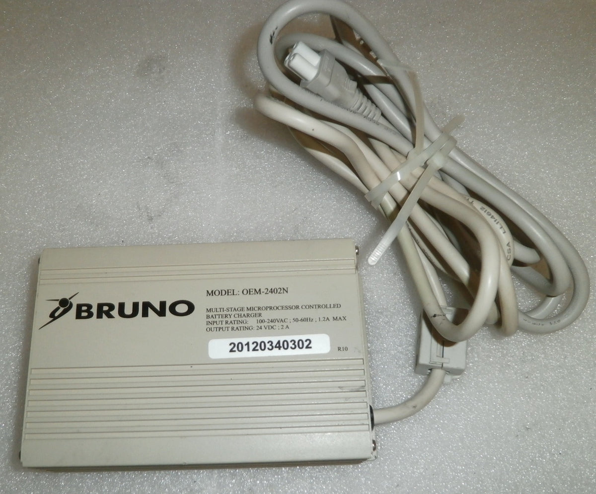 BRUNO STAIRLIFT CRE-2110 CHARGER OEM 2402 PERFECT CONDITION
