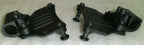 SET OF 2 WHEELCHAIR BACK SUPPORT BRACKET GOOD AS PICTURE