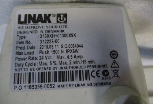 ACTUATOR LINAK 313XXH +01300X9X 312223-00
