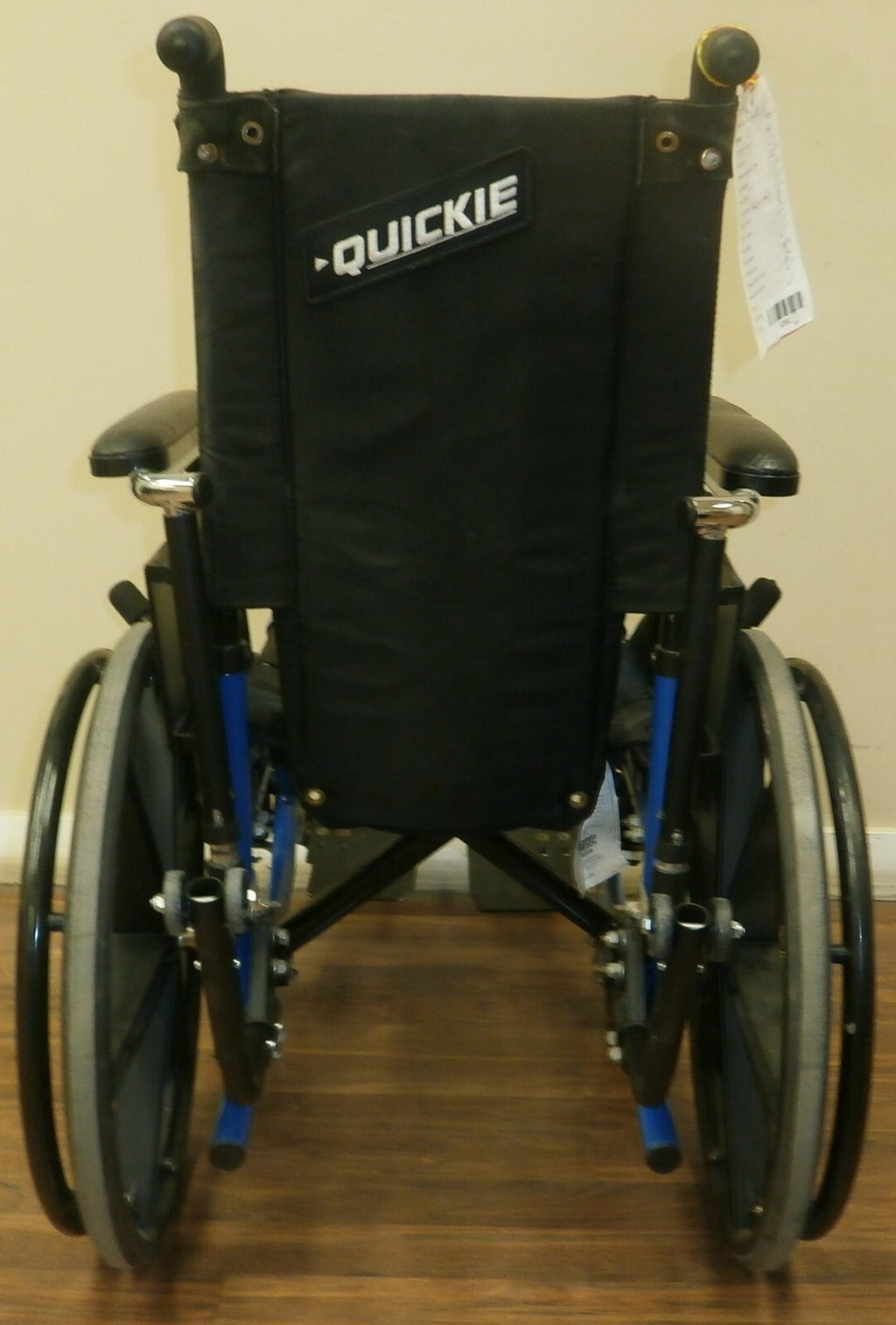QUICKIE LX FOLDING WHEELCHAIR WITH SEAT WIDTH 13 INCH GOOD CONDITION