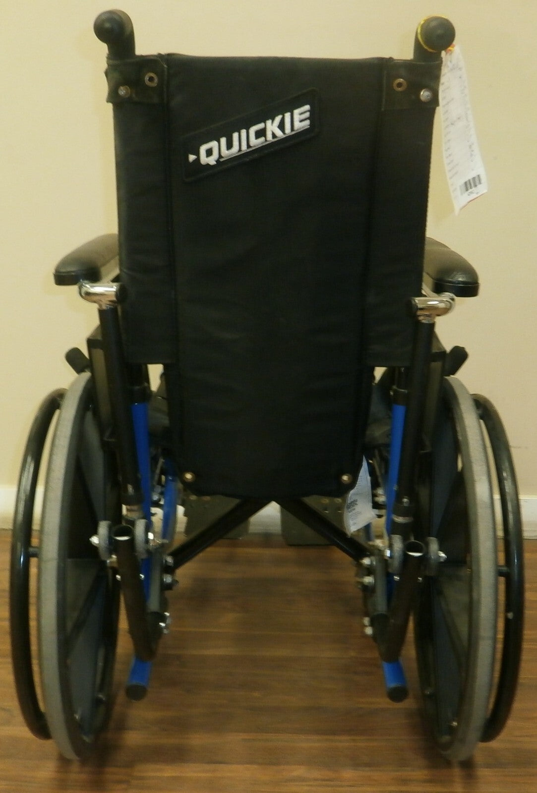 QUICKIE LX FOLDING WHEELCHAIR WITH SEAT WIDTH 13 INCH GOOD CONDITION