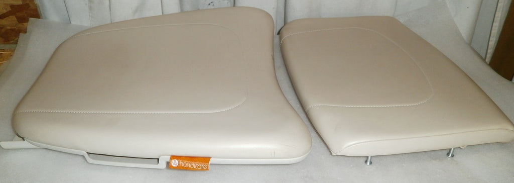 SEAT BACK CUSHION GRAY WHITE FOR HANDICARE 1100 STAIR LIFT GOOD CONDITION 2021