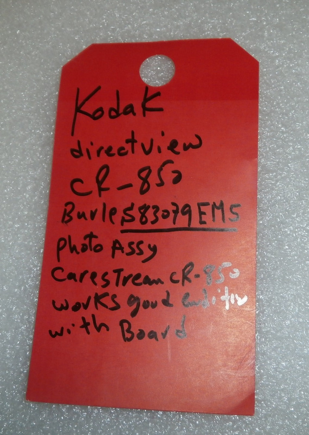 BARLE S83079EM5 PHOTO ASSY 3E1212 FROM KODAK DIRECT VIEW CR850 WITH BOARD