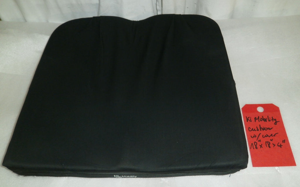 KI MOBILITY AXIOM G WHEELCHAIR CUSHION XG 19X18X4 INCH GOOD CONDITION