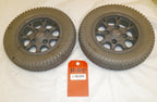 QUICKIE XPERIENCE WHEELCHAIR WHEELS SOLID 3.00-8 V. GOOD CONDITION