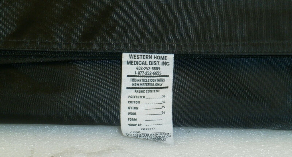 Western Home Medical Dist.INC Adjustable Wheelchair Back size 16"-21" Cover