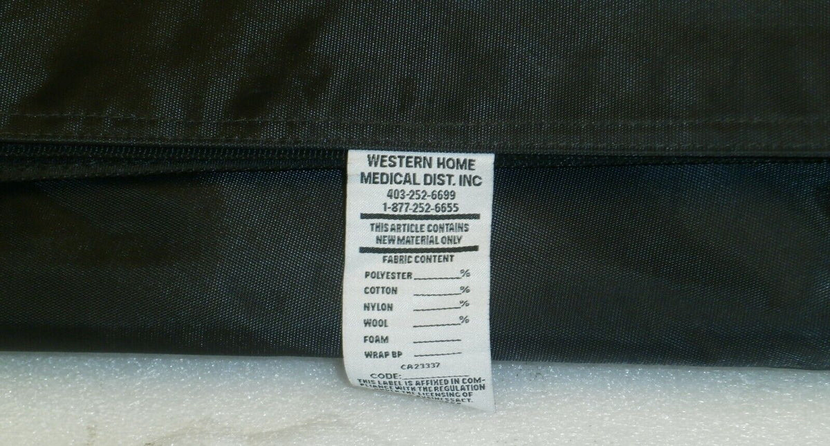 Western Home Medical Dist.INC Adjustable Wheelchair Back size 16"-21" Cover