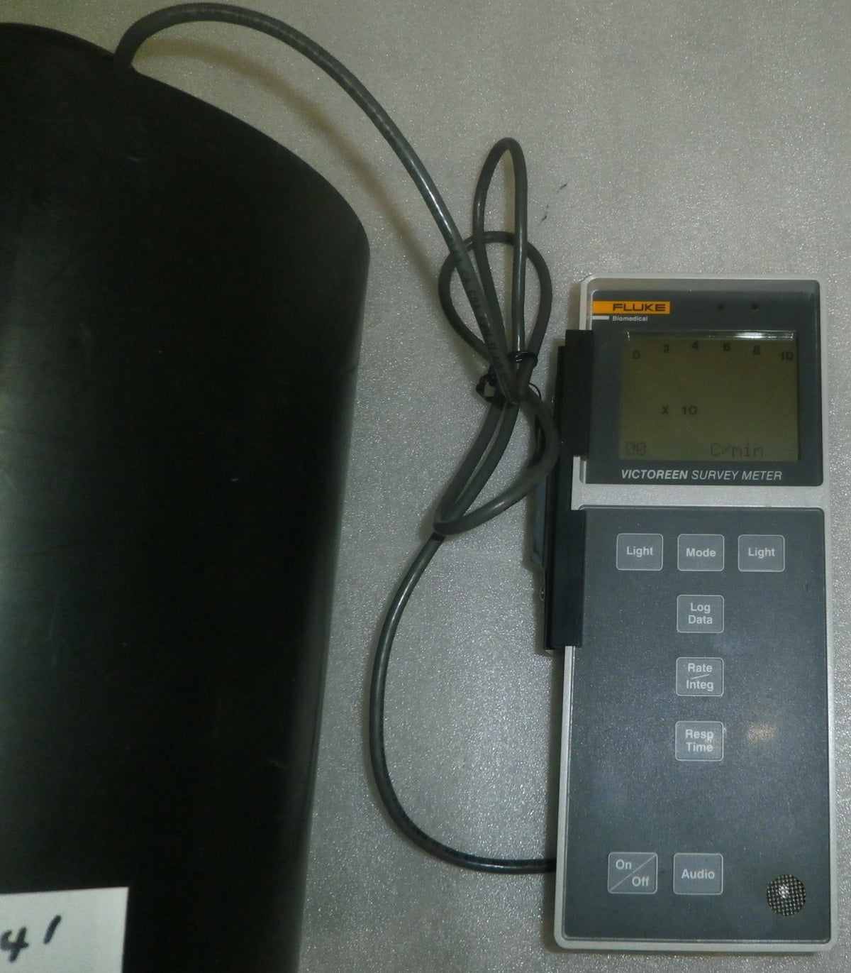 Fluke Victoreen Survey Meter 190N-SI With RP-N Chamber