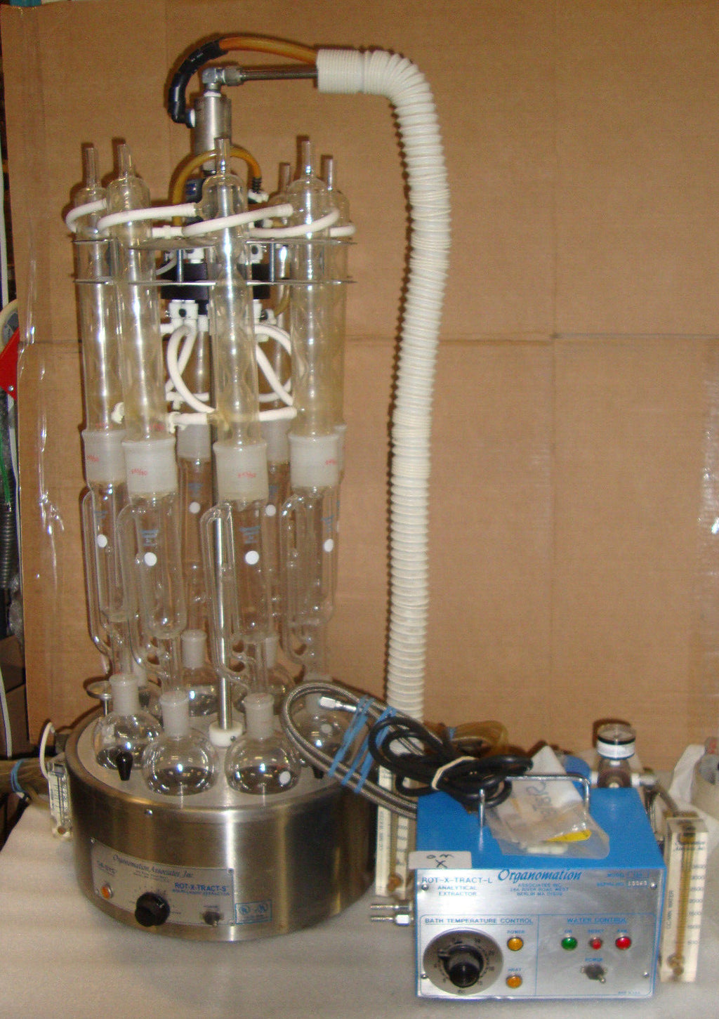 ROT-X-TRACT-S SOLID LIQUIED EXTRACTOR WITH ROT-X-TRACT-L ANALYTICAL EXTRACTOR...