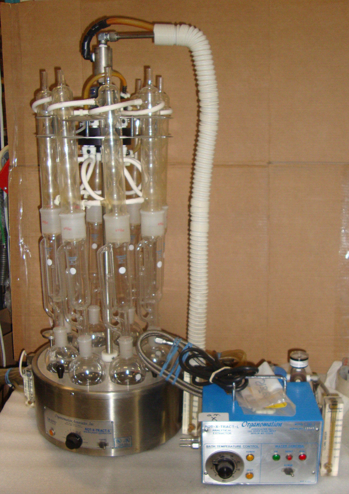 ROT-X-TRACT-S SOLID LIQUIED EXTRACTOR WITH ROT-X-TRACT-L ANALYTICAL EXTRACTOR...