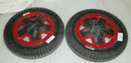 LOT OF 2 3.00-8 Primo POWER TRAX WHEELS SOLID INVACARE TDX-SPII 2022 WHEELCHAIR