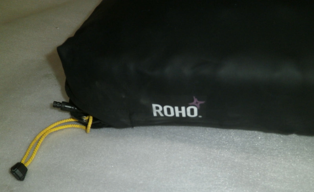 ROHO Wheelchair Cushion QS1110C Size 20.25x19.5" W/Cover and Pump Good Condition